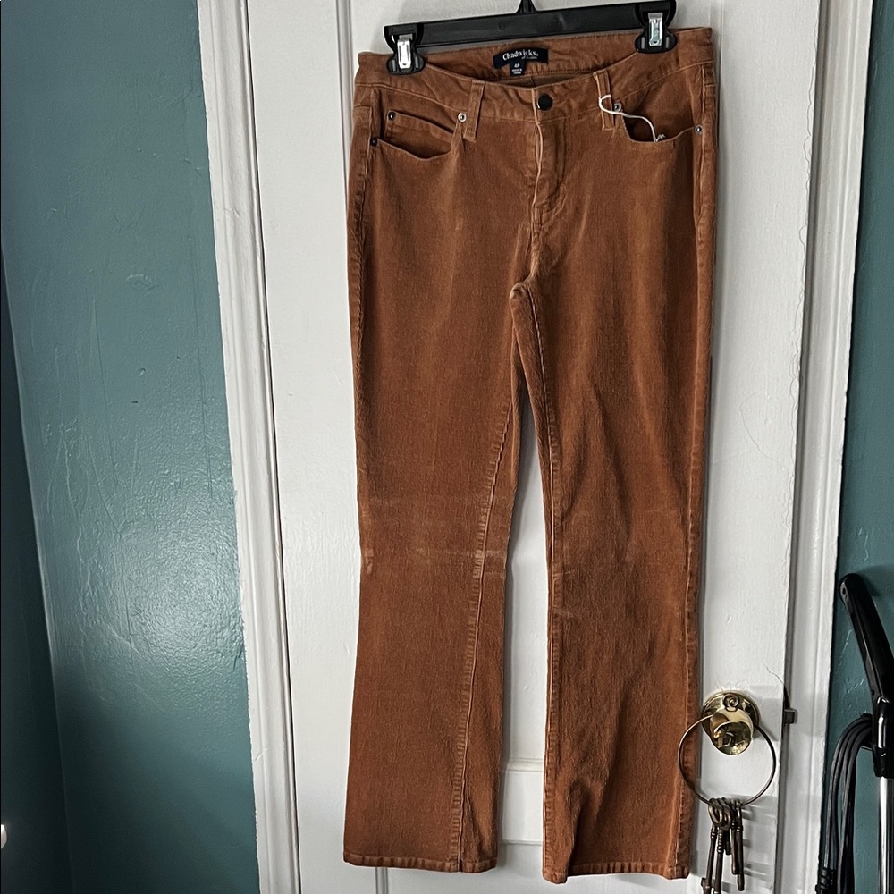 EUC Women’s Chadwick’s Brown Corduroy Pants